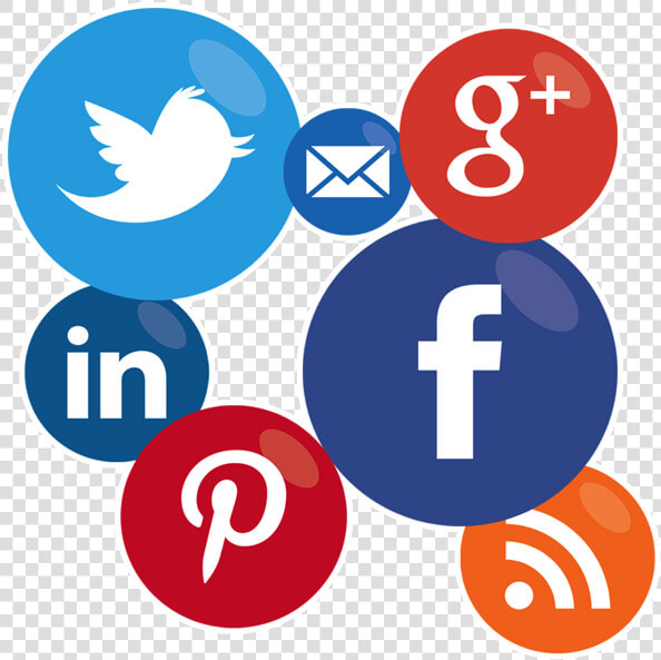 Social Media Marketing   Social Media Grouped Icons  HD Png DownloadTransparent PNG