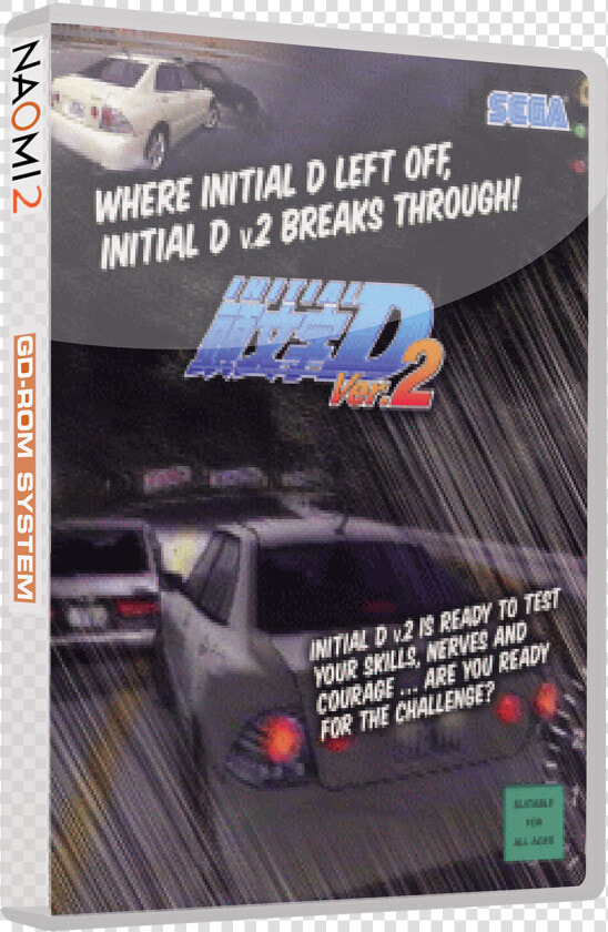 Initial D Arcade Stage Zero Disc  HD Png DownloadTransparent PNG