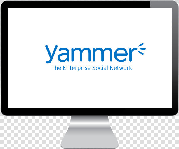 Yammer   Computer Monitor  HD Png DownloadTransparent PNG