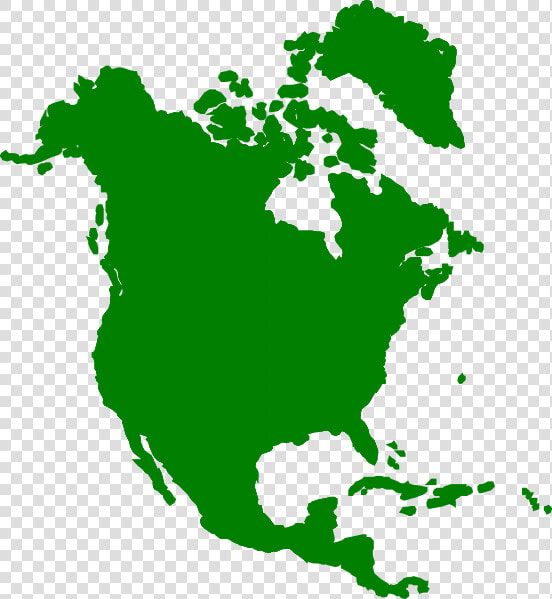 Transparent North America Outline Png   North America Continent Shape  Png DownloadTransparent PNG