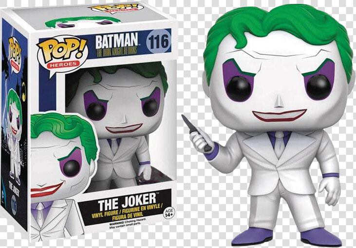 Joker Kisses Pop Vinyl Png   Dark Knight Returns Joker Pop  Transparent PngTransparent PNG