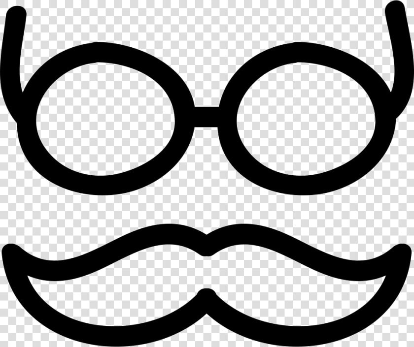 And Glasses Outlines Svg Png Icon Free   Edgar Social Media  Transparent PngTransparent PNG