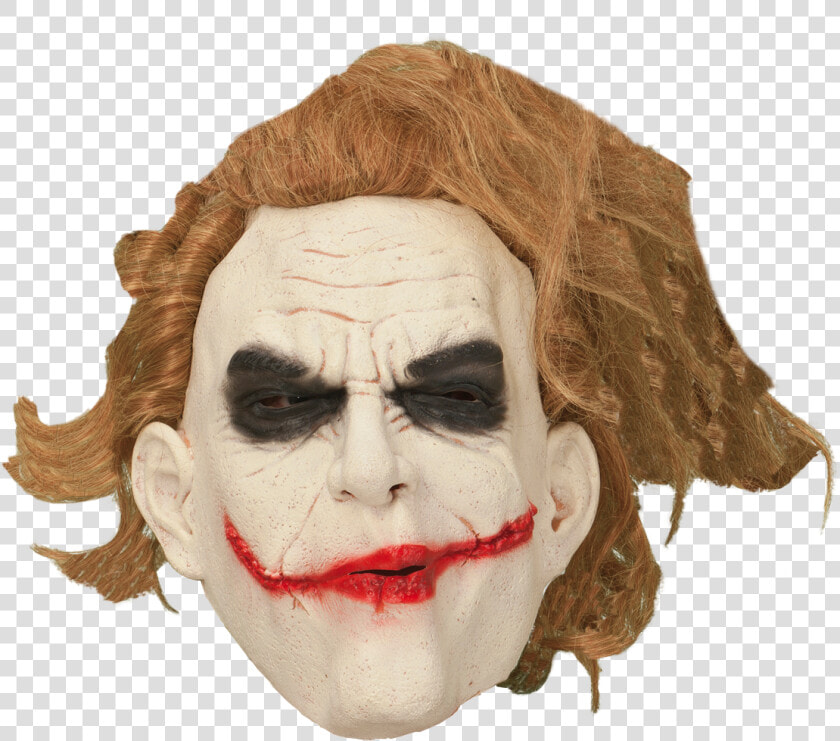 Maskeradmask Joker Med Hår   Joker Mask Teknikmagasinet  HD Png DownloadTransparent PNG