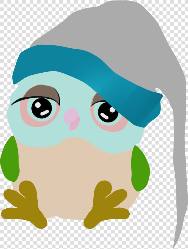 Clip Cartoon Owls Night Sleep Png Clipartly   Sleeping Owl Png  Transparent PngTransparent PNG