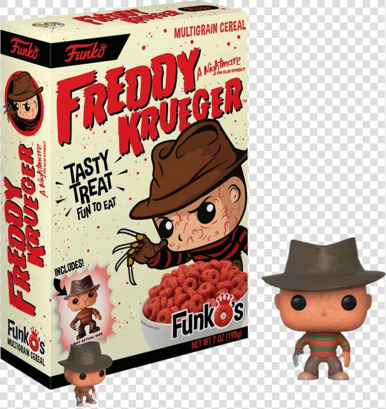 Freddy Krueger Funko Cereal   Png Download   Funko Cereal Freddy Krueger  Transparent PngTransparent PNG