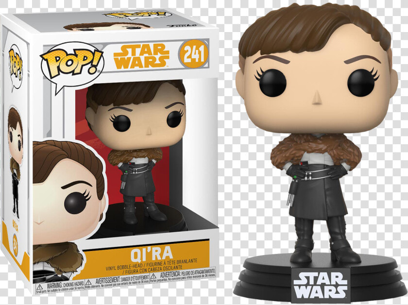 Qi’ra Pop Vinyl Figure   Funko Star Wars Solo  HD Png DownloadTransparent PNG