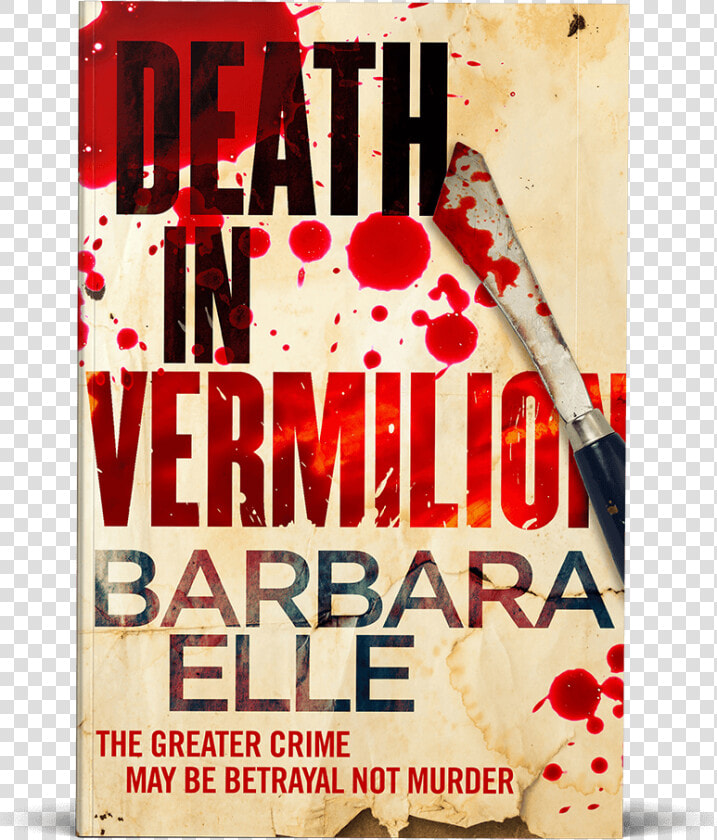 Death In Vermilion Barbara Elle   Poster  HD Png DownloadTransparent PNG