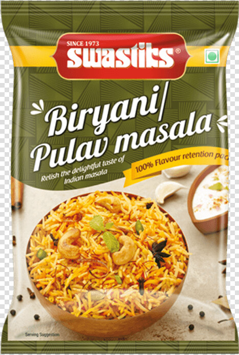 Swastiks Biryani Pulav Masala   Pizza  HD Png DownloadTransparent PNG