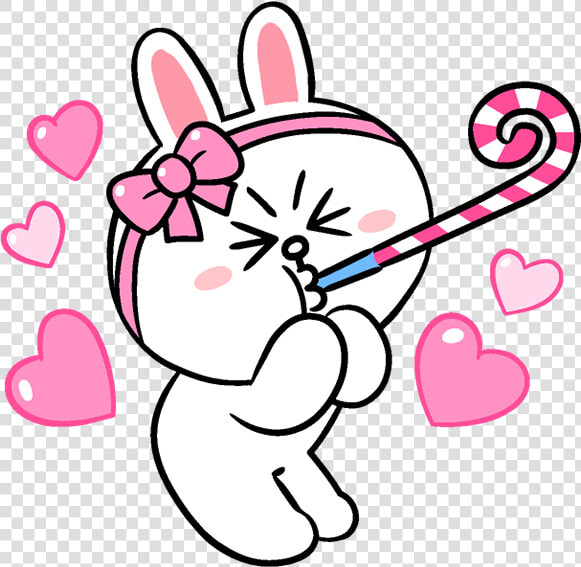 Linefriends Brown Cony Balloons Cute Party Birthday   Line Friends Happy Birthday  HD Png DownloadTransparent PNG