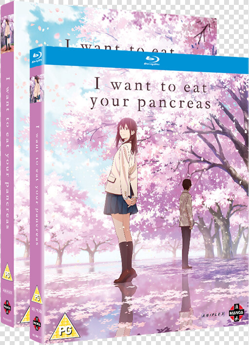 I Want To Eat Your Pancreas   Want To Eat Your Pancreas Blu Ray  HD Png DownloadTransparent PNG