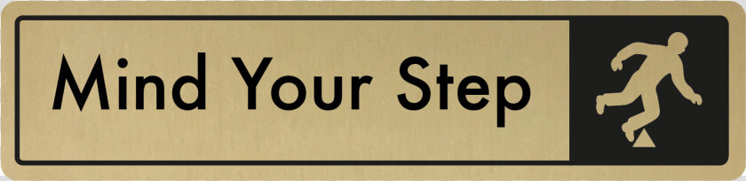 Mind The Step Door Sign   Take Stock In Children  HD Png DownloadTransparent PNG