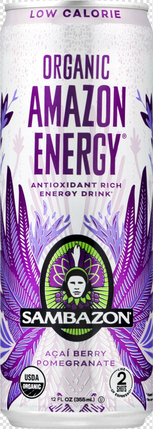 Sambazon Organic Amazon Acai Energy Drink  HD Png DownloadTransparent PNG