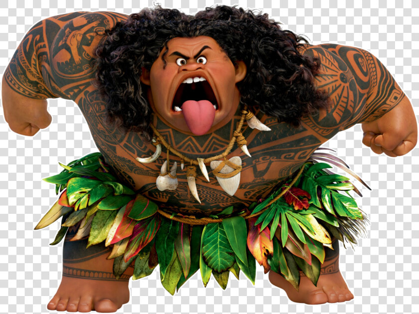 Transparent Moana Clipart   Maui Moana Png  Png DownloadTransparent PNG