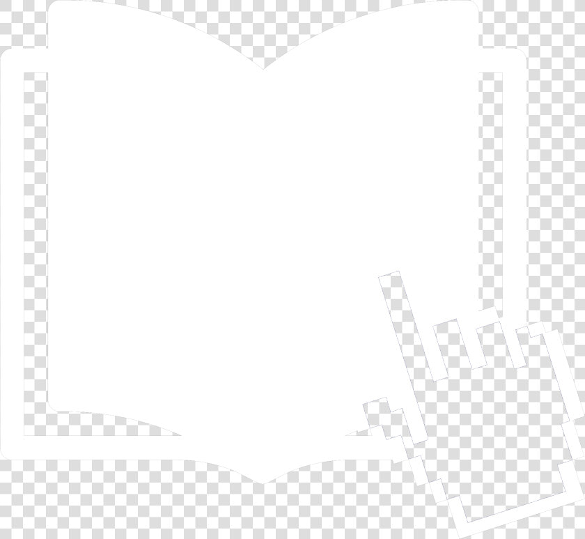 Icon Representing A Hand Pointing To A Place In A Book   Illustration  HD Png DownloadTransparent PNG