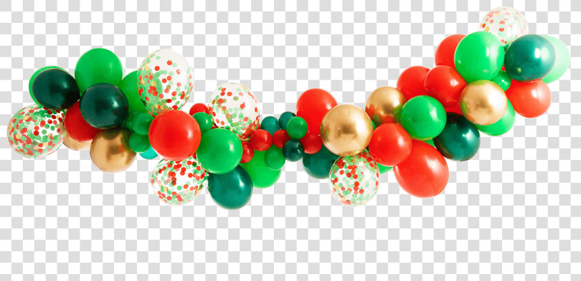 Christmas Garland Kit   Christmas Balloon Garland  HD Png DownloadTransparent PNG