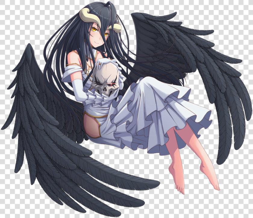  freetoedit  albedo  overlord  anime  animegirl   Albedo  HD Png DownloadTransparent PNG