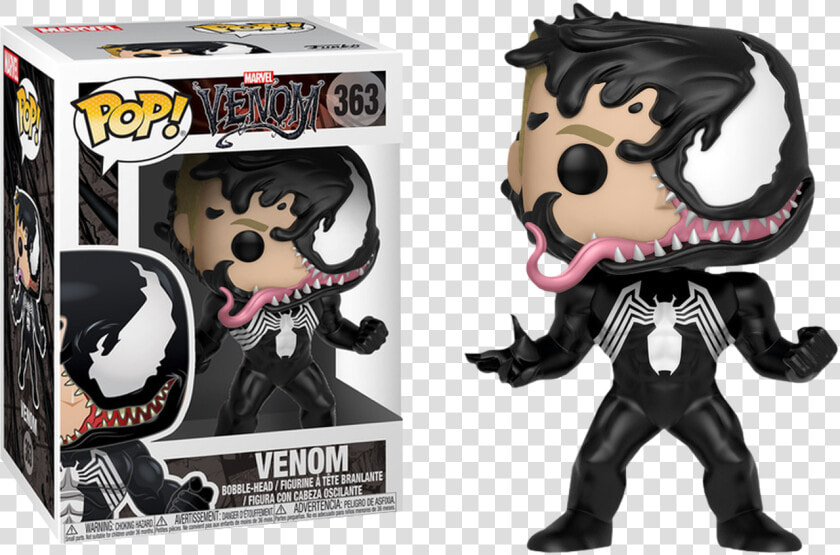 Venom Pop Vinyl Figure   Venom 2018 Funko Pop  HD Png DownloadTransparent PNG