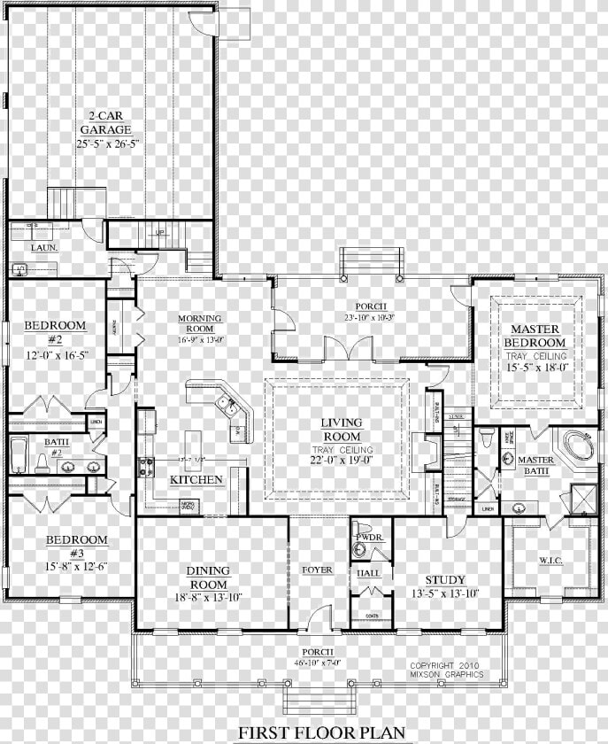 Four Gables House Plan Modified  HD Png DownloadTransparent PNG