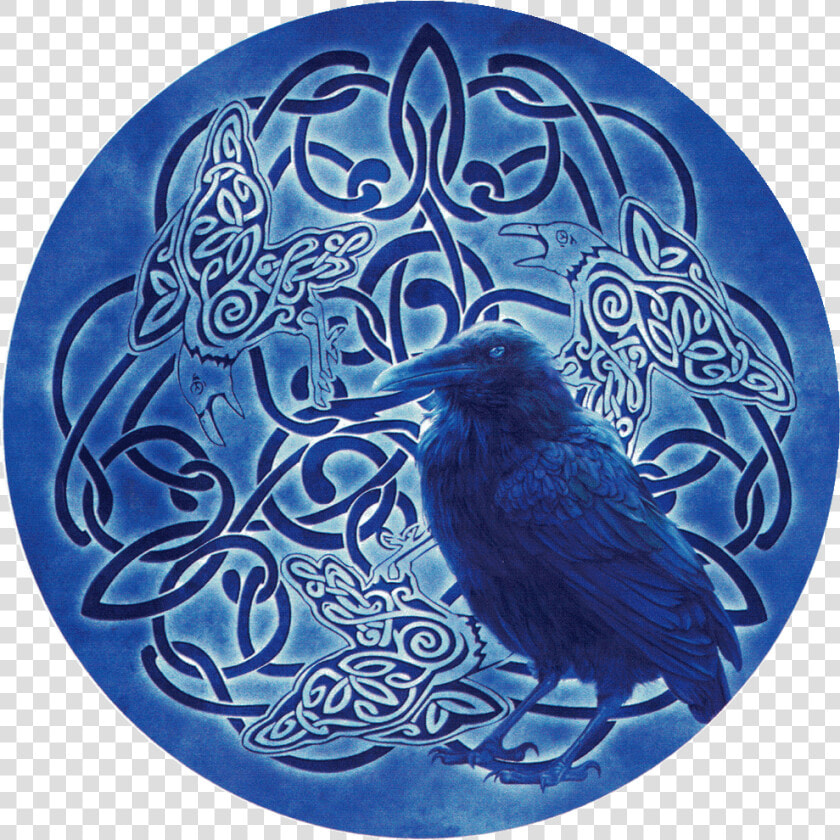 Celtic Raven Totem   Celtic Raven  HD Png DownloadTransparent PNG