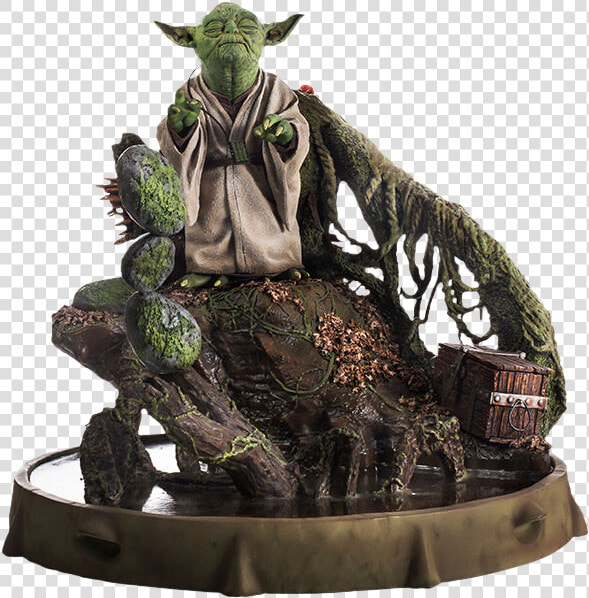 Star Wars Episode V   Yoda 1 4 Iron Studios  HD Png DownloadTransparent PNG