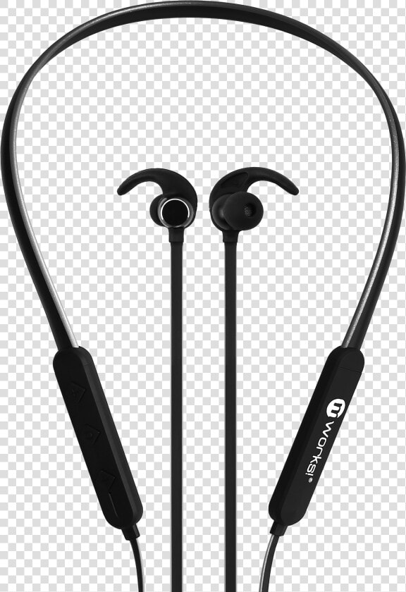 Sport Bluetooth Stereo Headset Black   Headphones  HD Png DownloadTransparent PNG