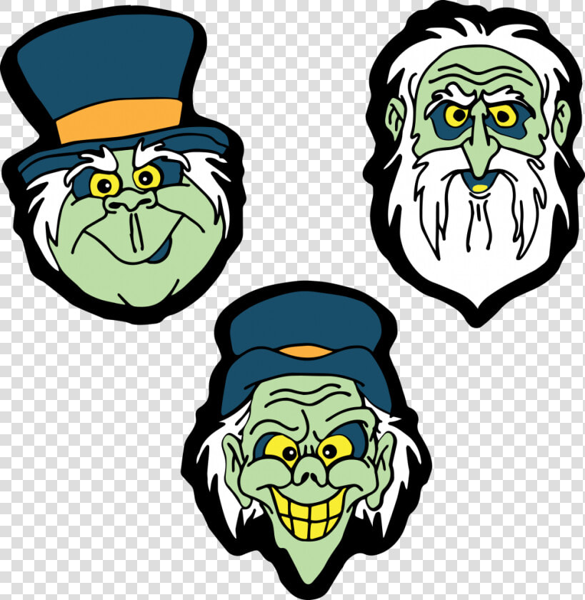 Cartoon Haunted Mansion Ghosts  HD Png DownloadTransparent PNG