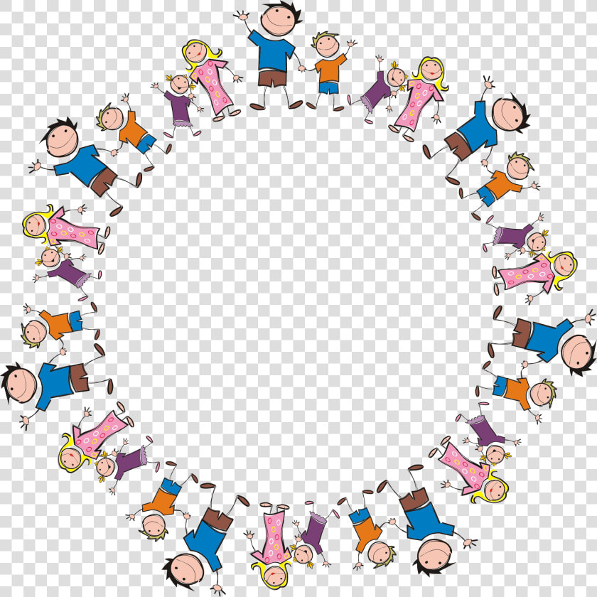 Stick Figure Family Circle Clip Arts   Family Circle Clip Art  HD Png DownloadTransparent PNG