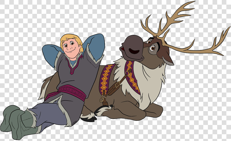 Transparent Sven Clipart   Kristoff And Sven Frozen Clip Art  HD Png DownloadTransparent PNG