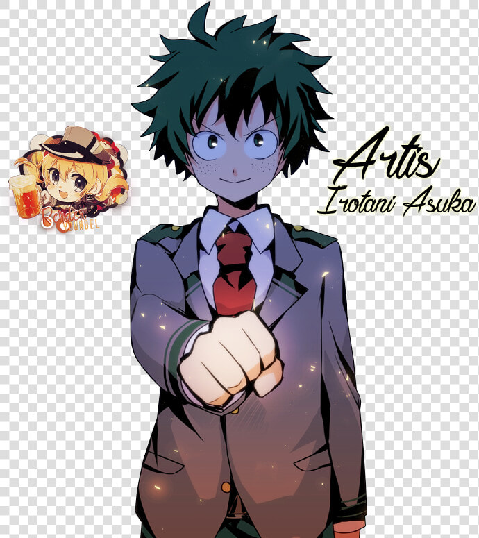 Transparent Deku Png   Deku My Hero Academia Render  Png DownloadTransparent PNG