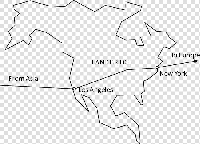 Land Bridge   Example Of Land Bridge  HD Png DownloadTransparent PNG