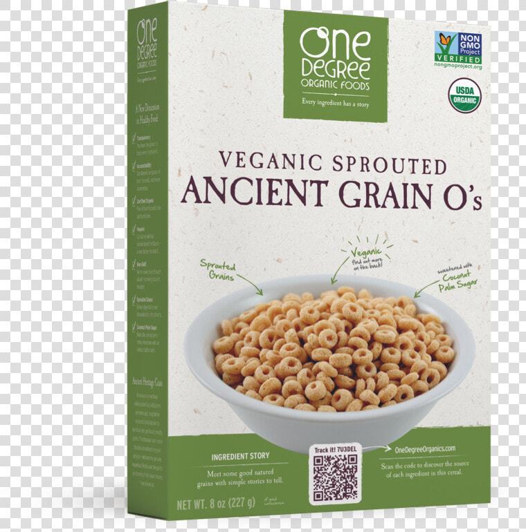 One Degree Organic Foods Sprouted Cereal Khorasan Honey  HD Png DownloadTransparent PNG