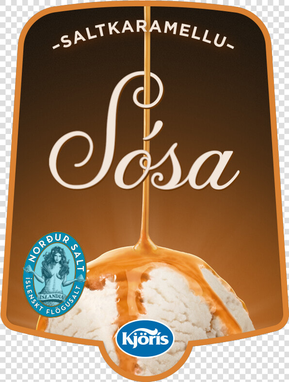 Kjörís Ice Cream Sauce Caramel 250g   Graphic Design  HD Png DownloadTransparent PNG