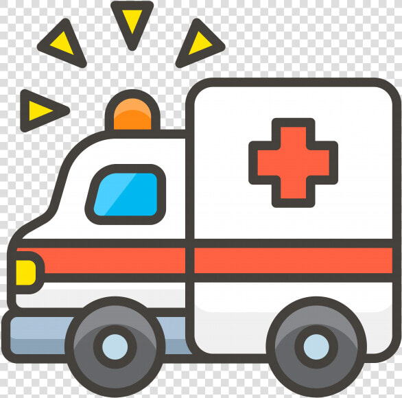 Transparent Ambulance Icon Png   Ambulance Emoji  Png DownloadTransparent PNG