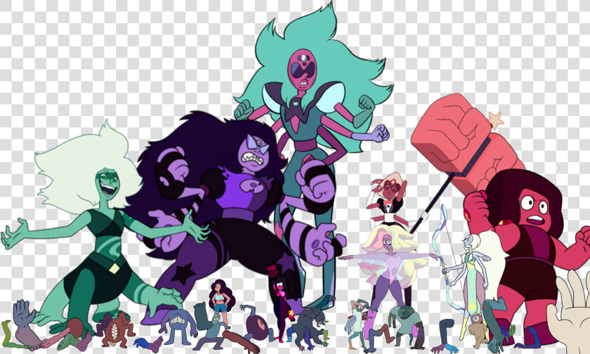 Buzzfeed   All Steven Universe Fuses  HD Png DownloadTransparent PNG