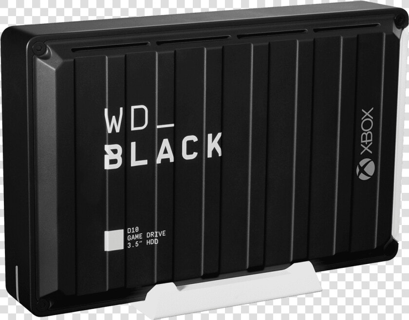 12tb Wd Black™ D10 Game Drive For Xbox One™   D Black D10 Game Drive  HD Png DownloadTransparent PNG