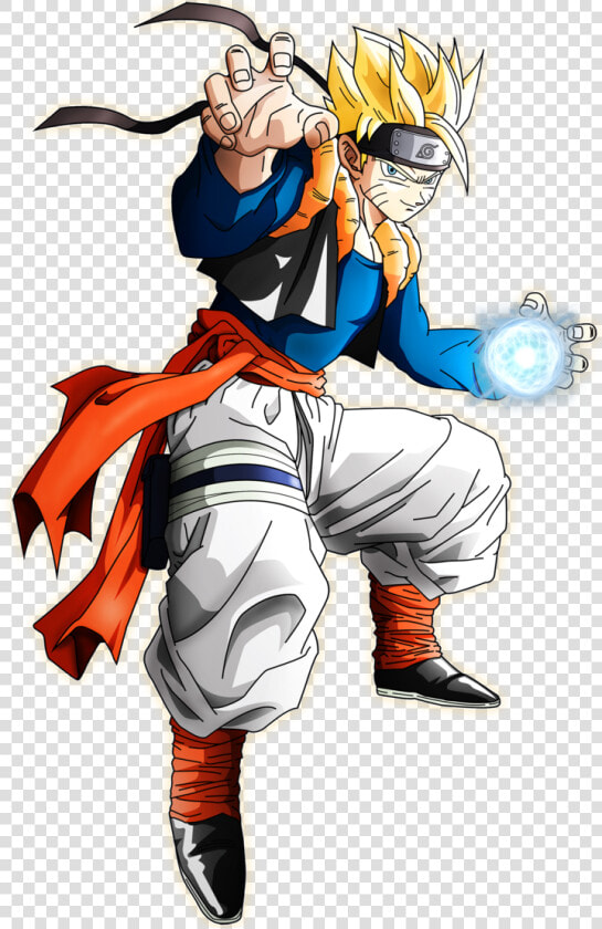 Naroku Original Character Plesae Dont Steal   Fusion De Goku Y Naruto  HD Png DownloadTransparent PNG