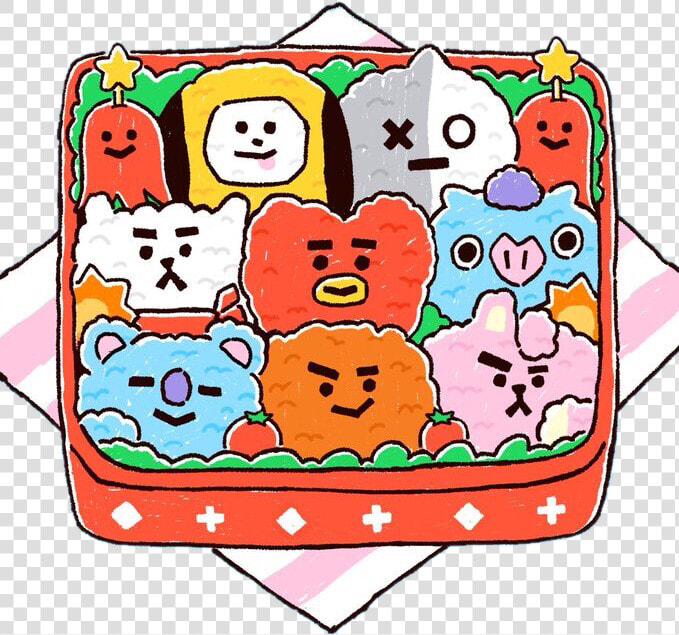  bts  btsfanart  bt21  bt21fanart  bt21tata  bt21chimmy   Bt21 Koya As A Food  HD Png DownloadTransparent PNG