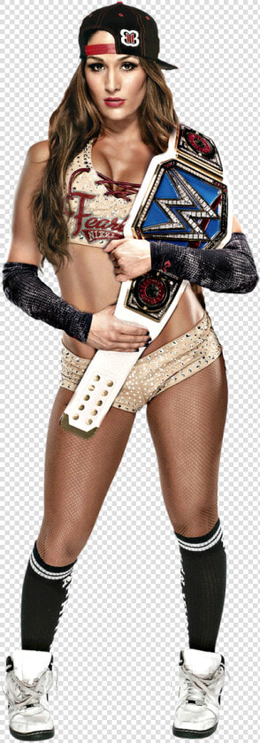 Transparent Smackdown Women S Championship Png   Nikki Bella Smackdown Champion  Png DownloadTransparent PNG