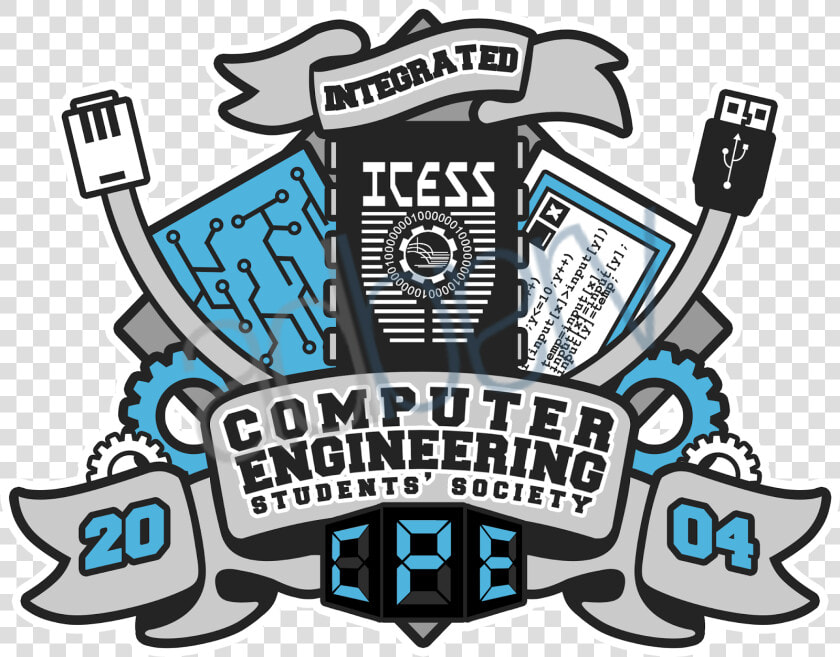 Computer Engineering T shirt Design   Computer Engineering Logo Design  HD Png DownloadTransparent PNG