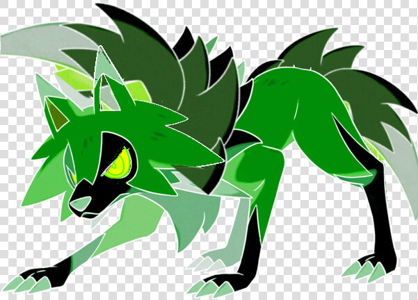 The New Lycanroc Half Past 9 Pm Est On A Saturday Form   Illustration  HD Png DownloadTransparent PNG