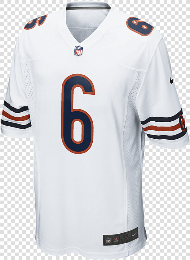 Khalil Mack White Bears Jersey  HD Png DownloadTransparent PNG