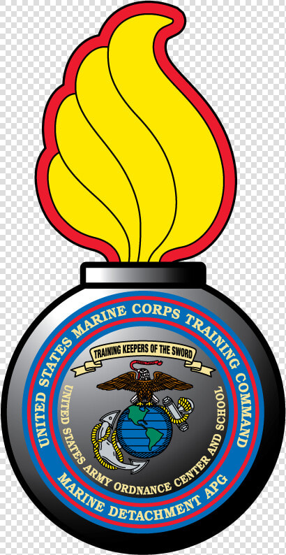 Usmc United State Marine Corp Training Command   Ordnance Usmc  HD Png DownloadTransparent PNG