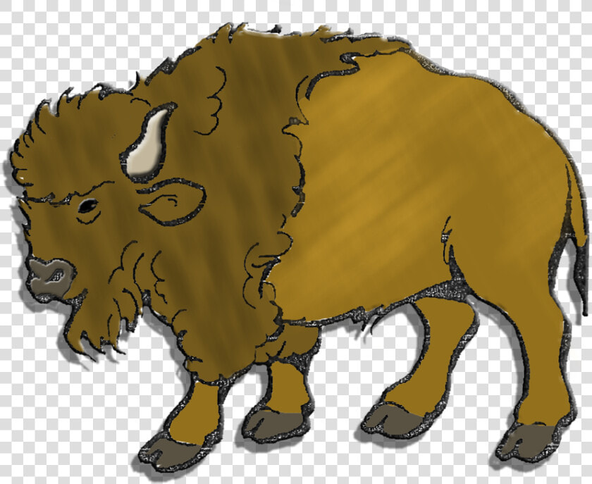 Herd Clipart Buffalo   Bison Clipart  HD Png DownloadTransparent PNG