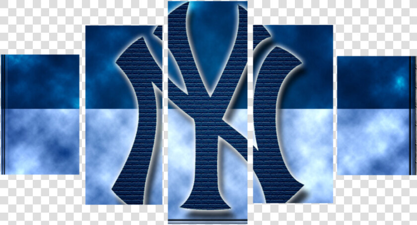 Hd Printed Ny Yankees Logo 5 Pieces Canvas   Iphone New York Yankees  HD Png DownloadTransparent PNG