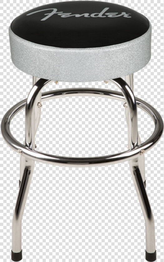 Fender Silver Sparkle Barstool  HD Png DownloadTransparent PNG