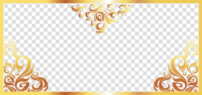 Continental Gold Line Border Vector Png Download   Transparent Background Border Vector Png  Png DownloadTransparent PNG