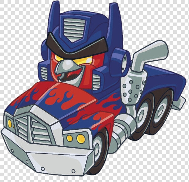 Angry Birds Transformers   Transformers Angry Birds Optimus Prime  HD Png DownloadTransparent PNG