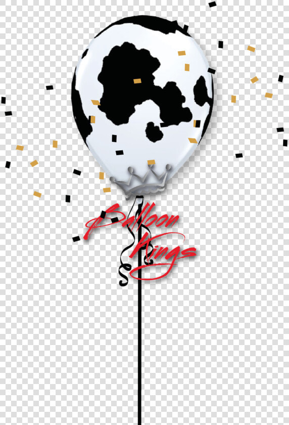 11in Cow Printed   Cow Print Balloon Png  Transparent PngTransparent PNG