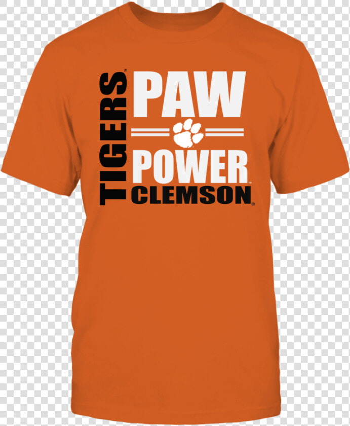 Clemson Tigers Gear Paw Power T Shirt   Uk Soccer Shop  HD Png DownloadTransparent PNG