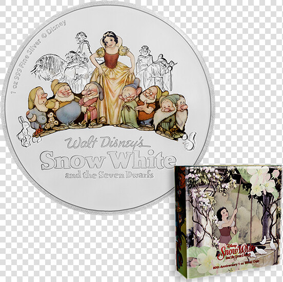 Snow White 80th Anniversary Logo  HD Png DownloadTransparent PNG